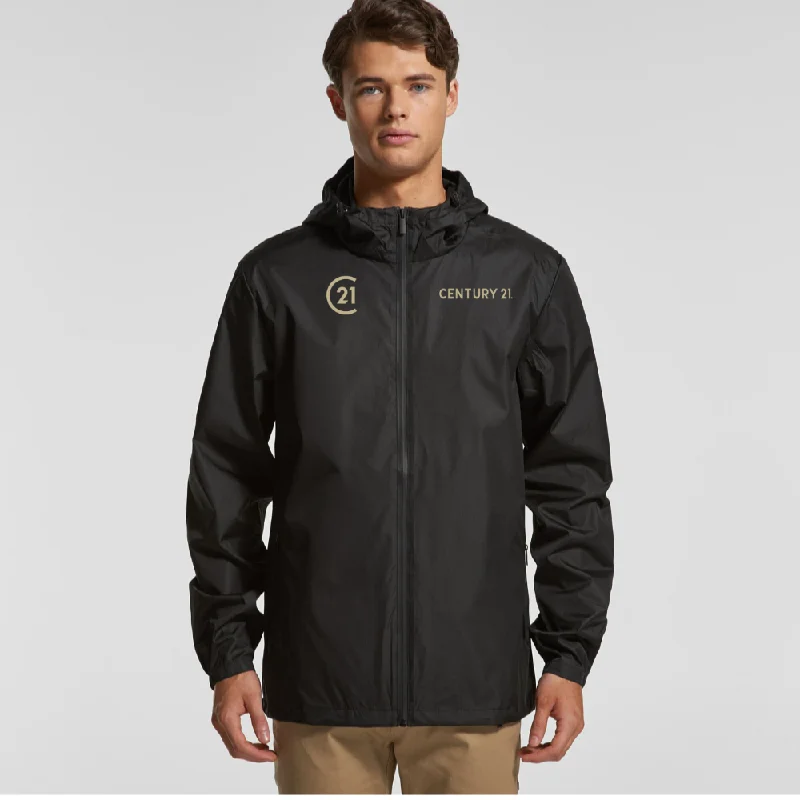 Dual Logo Seal Rain Jacket - Unisex