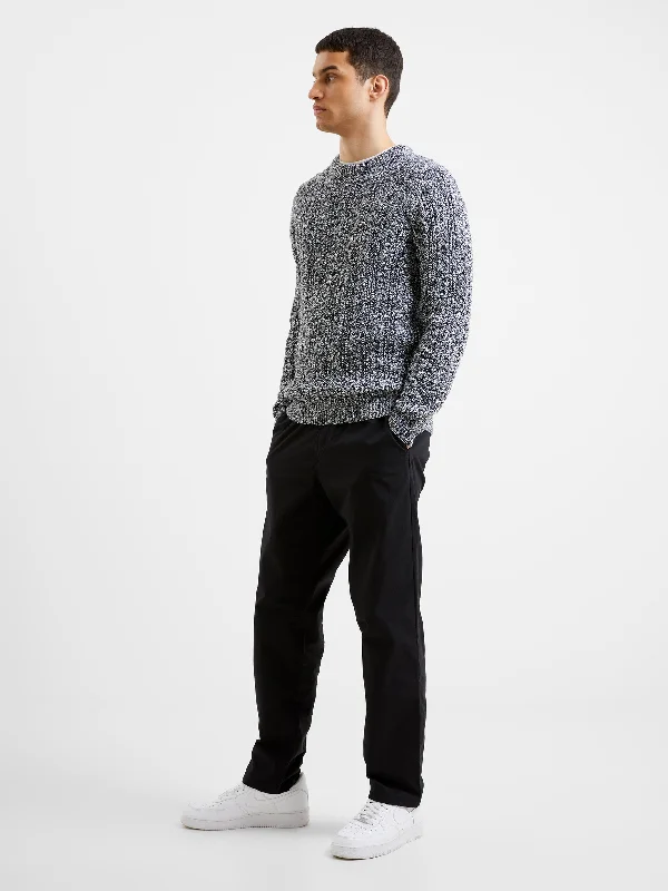 Cable Knit Crew Neck Jumper