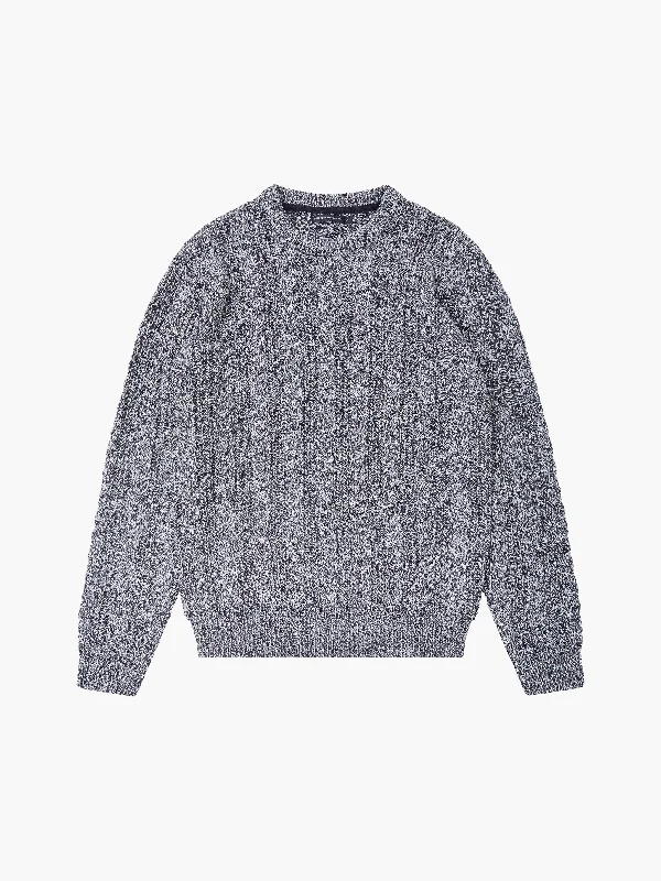 Cable Knit Crew Neck Jumper