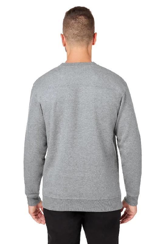 Columbia Mens Hart Mountain Long Sleeve Crewneck Sweater - Heather Charcoal Grey