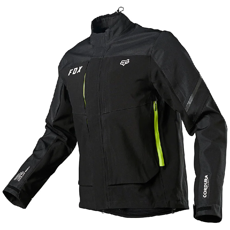 FOX LEGION DOWNPOUR JACKET [BLACK]