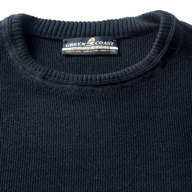 Green Coast Italian Sweater 5401 Nero (Black) Col. #9