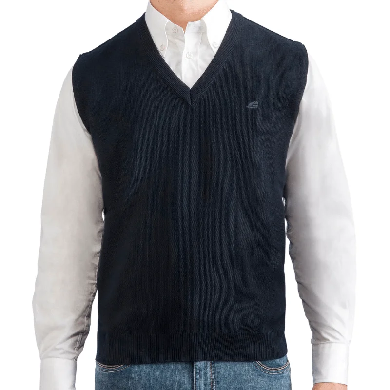 Green Coast Italian Sweater Vest - 5407 Blu (Navy) Col. #1