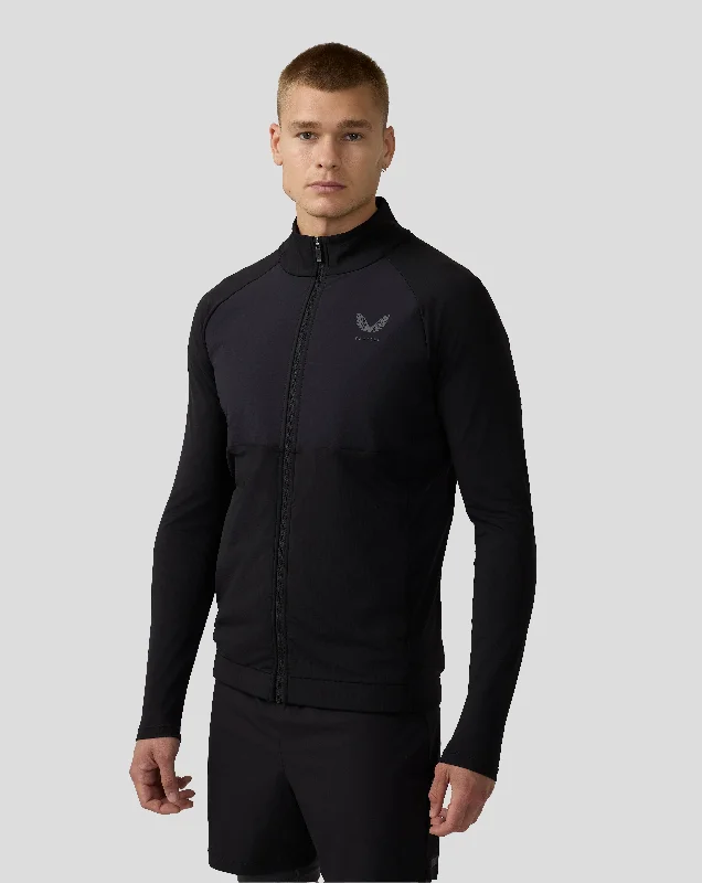 Men’s Flow Long Sleeve Hybrid Jacket – Black