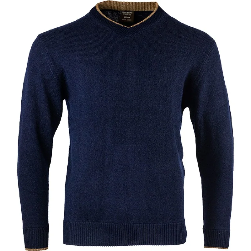 Jack Pyke Ashcombe V-Neck Jumper - Navy