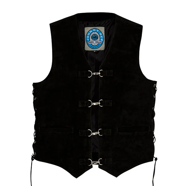 Johnny Reb Mens Longreach Suede Leather Vest - JRV10004