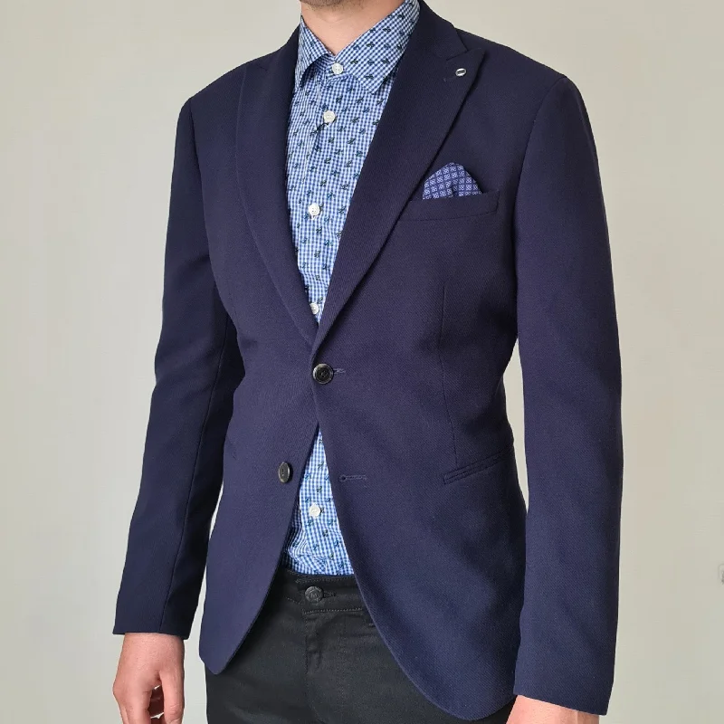 Jonah Slim Fit Blazer Navy Blue