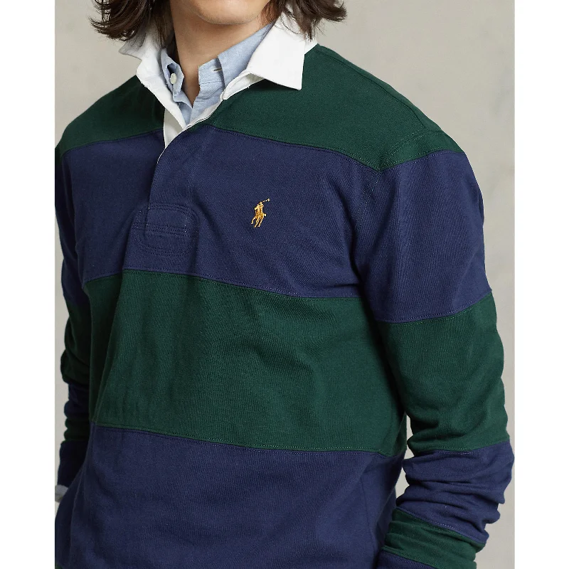 Polo Ralph Lauren - Iconic Rugby Shirt - Newport Navy & College Green