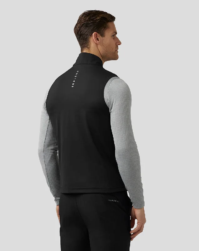 Men’s Golf Lightweight Hybrid Gilet - Black