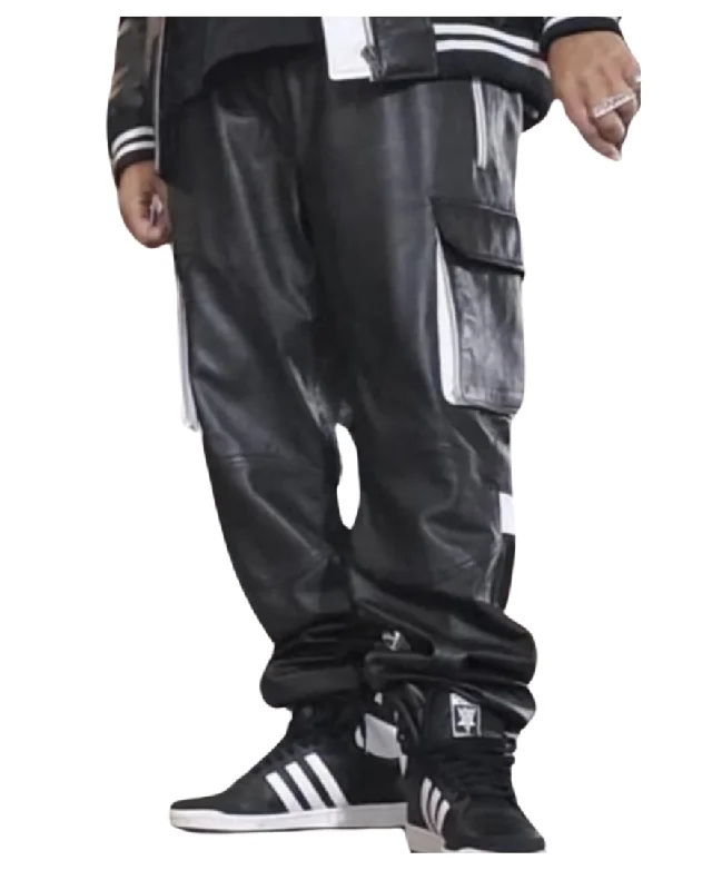 Mens Leather Sweat Suit