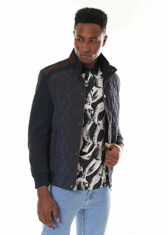 MEN'S QUILTED WINTER JACKET