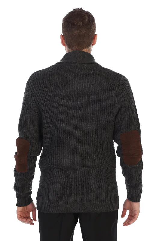 Men's Stockinette Knit Pattern Casual Sweater