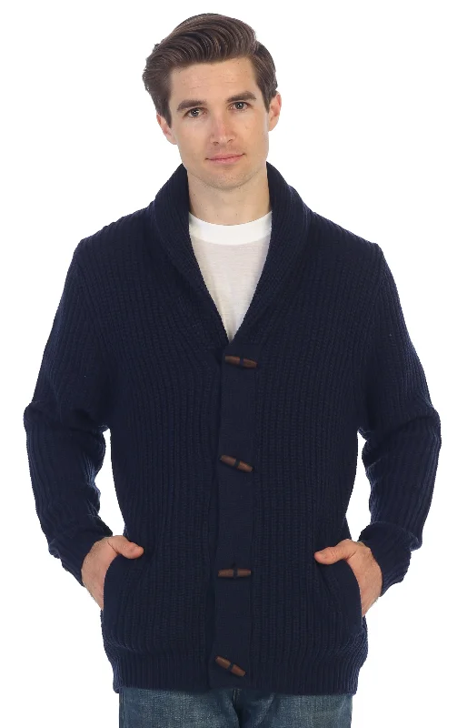 Men's Stockinette Knit Pattern Casual Sweater