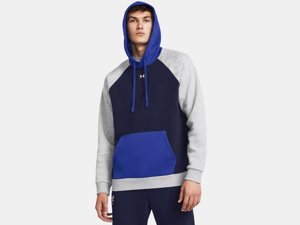 Men's UA Rival Fleece Colorblock Hoodie