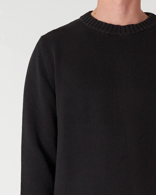 NEUW Mens Strummer Knit Black