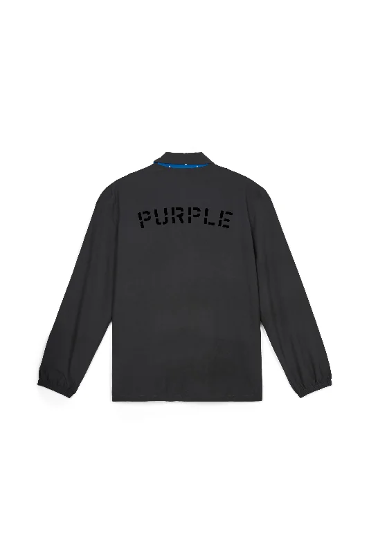 Purple Brand -blue snap jacket