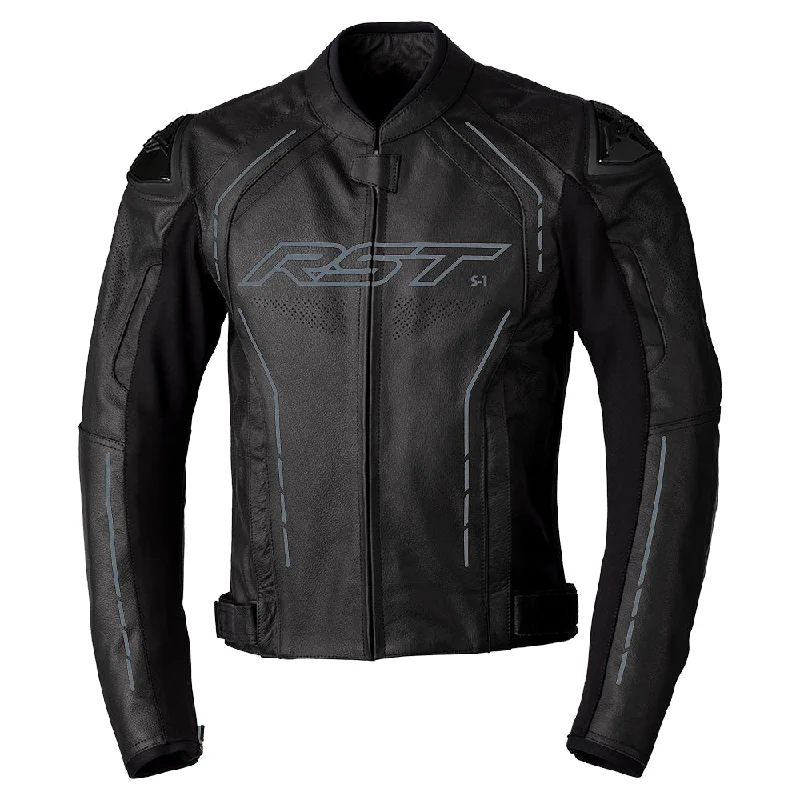 RST S1 CE LEATHER JACKET [BLACK]