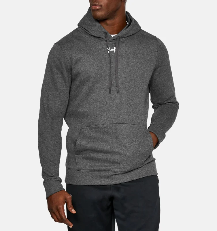 Under Armour Grey Hustle Fleece Hoodie - 1300123