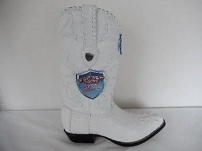 Wild West Boots Horn-back Crocodile Cowboy Boots