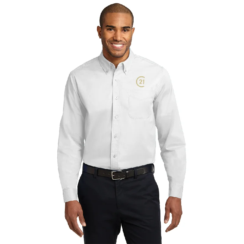 Port Authority® Long Sleeve Easy Care Shirt - Personalized