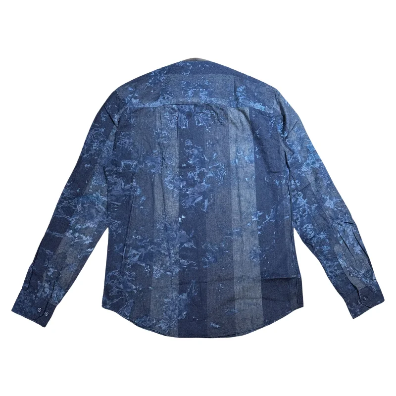 Johnny Q J 535 Indigo Multi Button Up Shirt