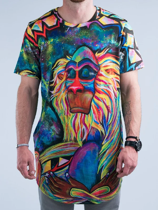 Meditating Rafiki Tall Tee