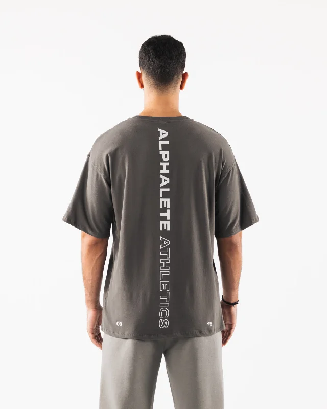 Aligned Tee - Pewter