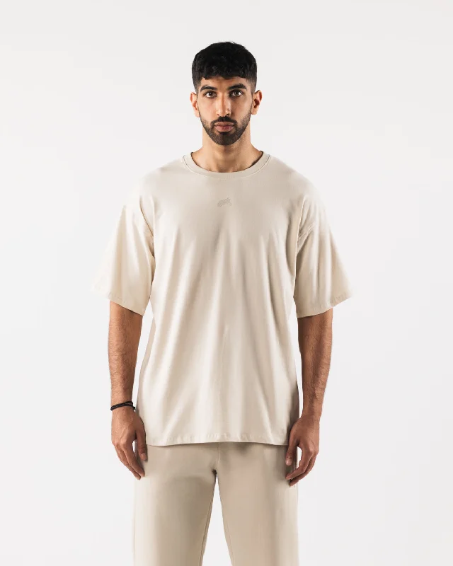 Aligned Tee - Sea Salt