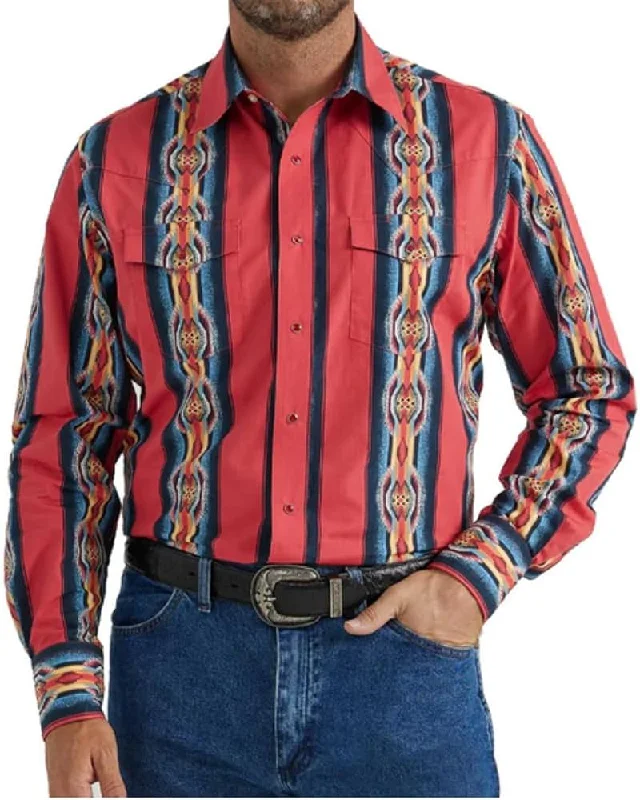 MENS CHECOTAH RED FLAME SHIRT