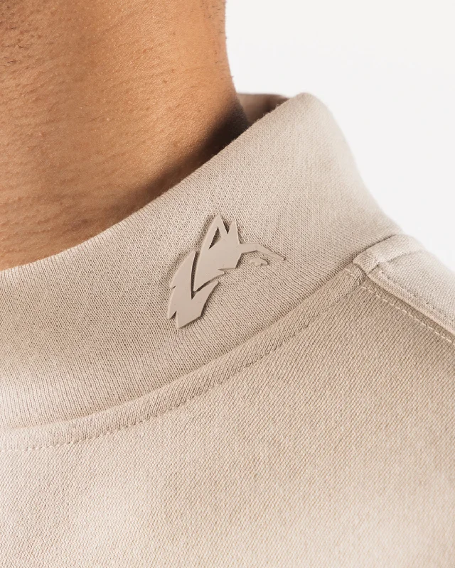 Origin Mock Neck LS - Sea Salt