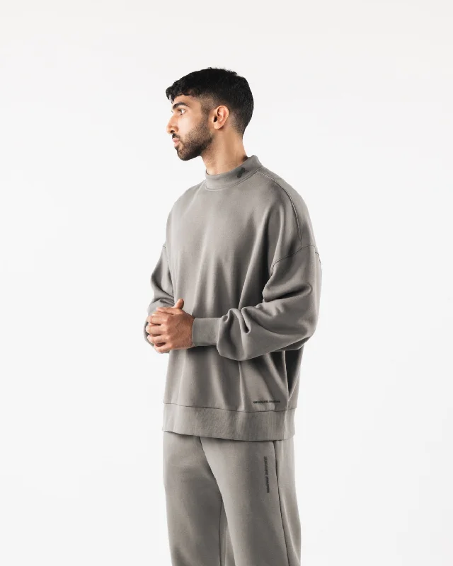 Origin Mock Neck LS - Sterling