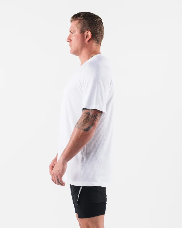 Wolf Head Airtech Tee - White