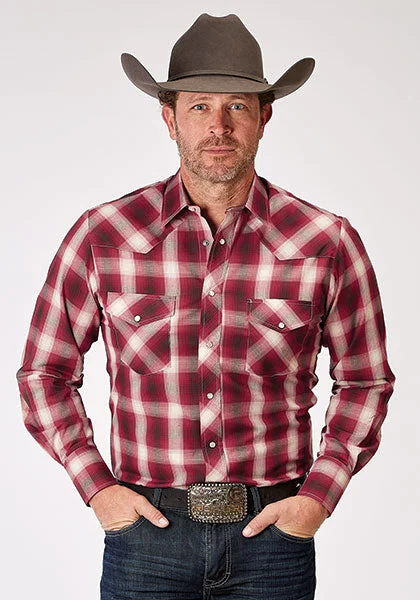 Roper Men's Plaid Western Shirt