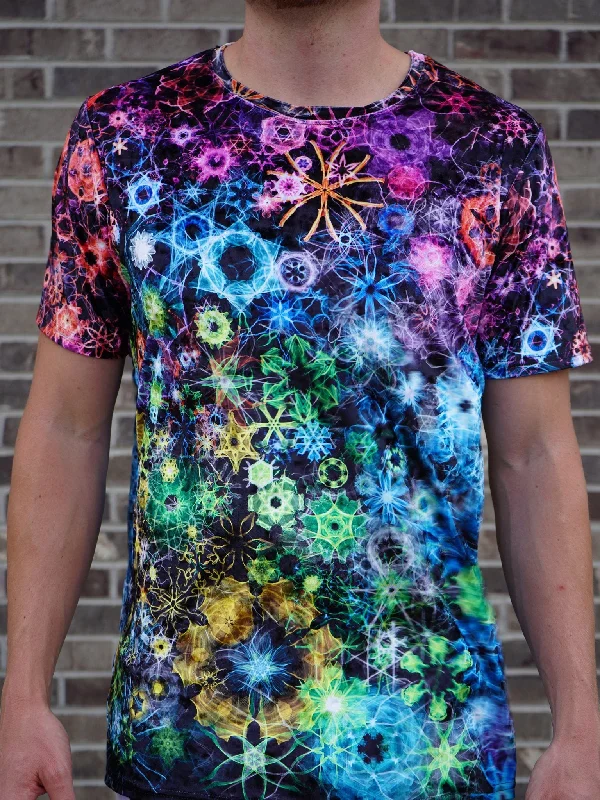 Crushed Velvet Trippy Constellations Unisex Crew