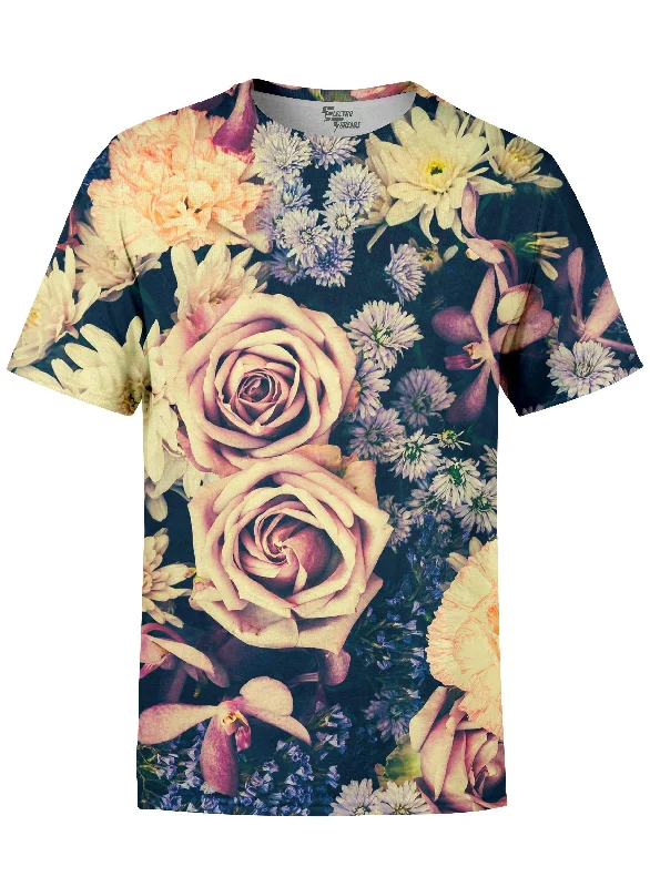 Vintage Flowers Unisex Crew