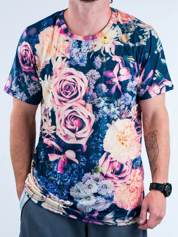 Vintage Flowers Unisex Crew