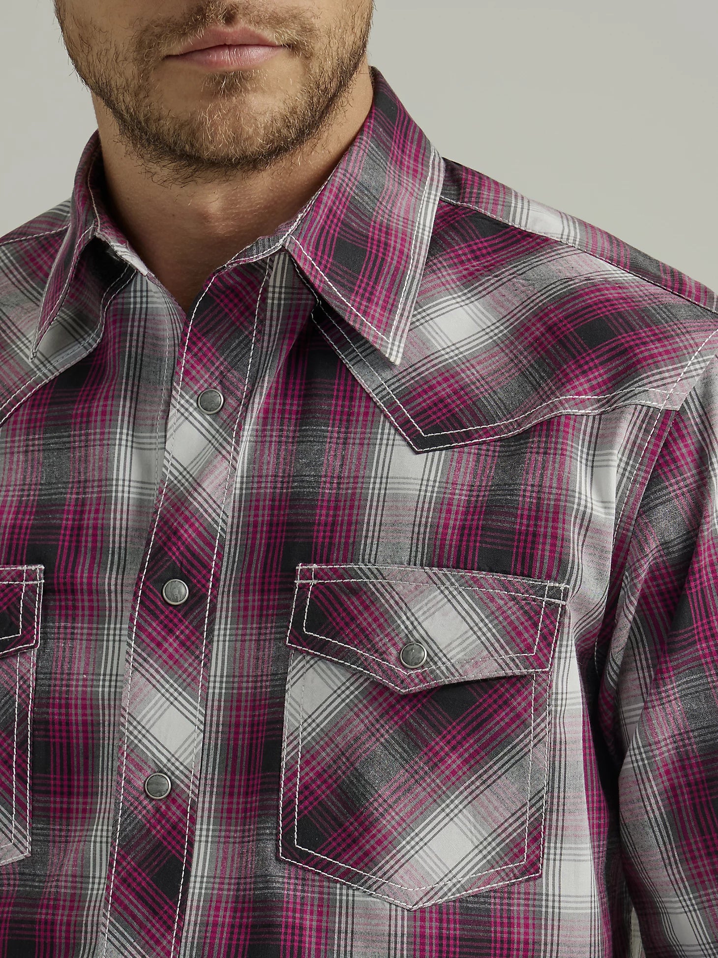 Wrangler Men's Advanced Comfort Plaid Shirt