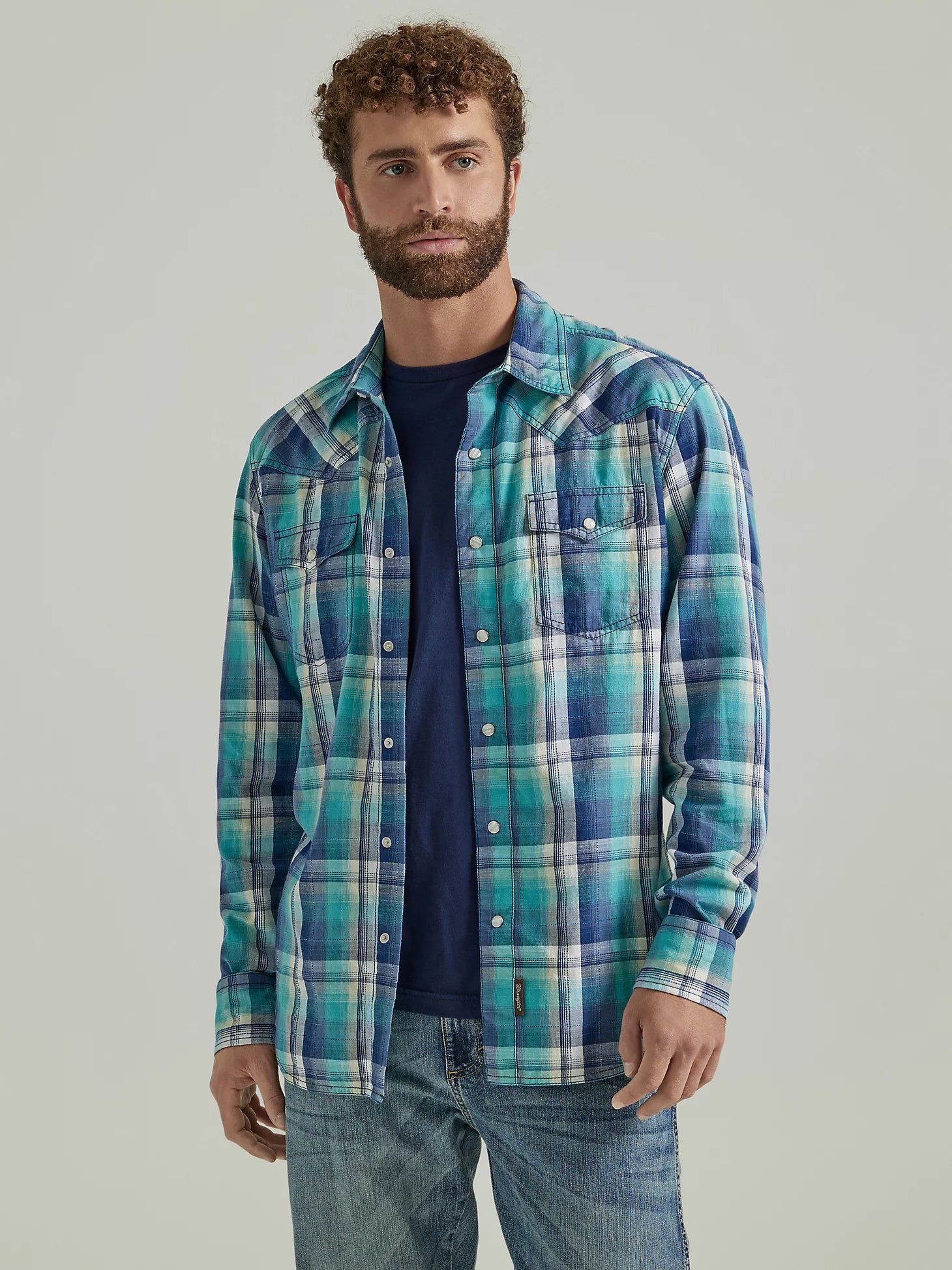 Wrangler Men's Retro Premium Plaid Shirt