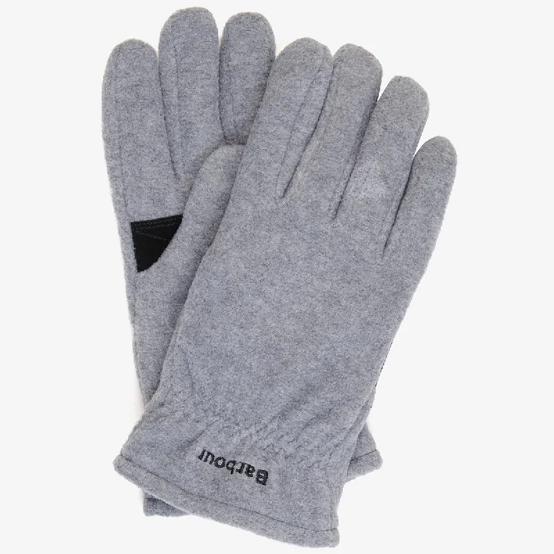 Barbour Coalford Fleece Gloves in Grey