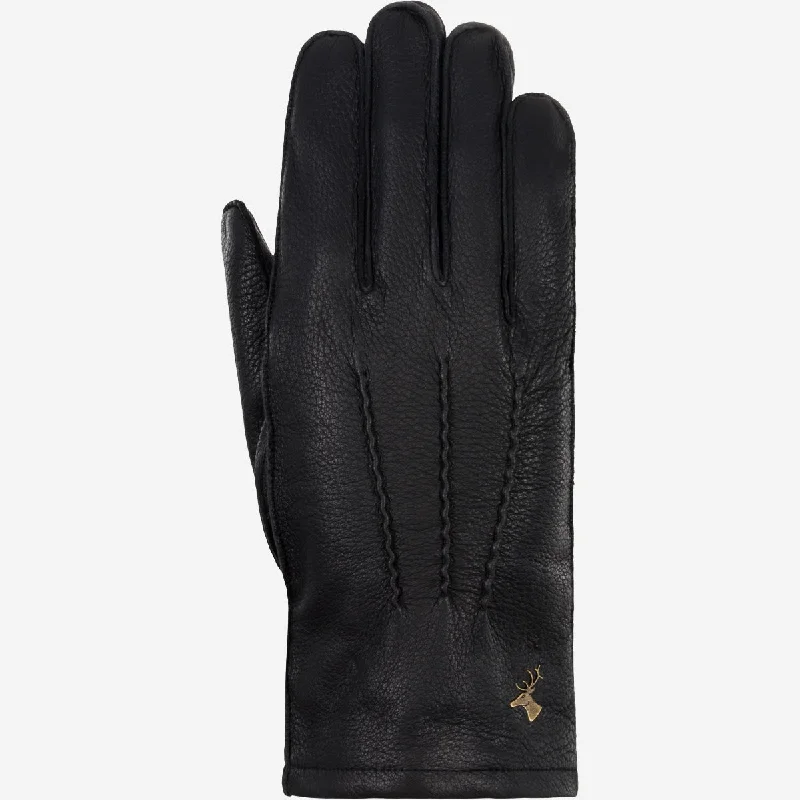 Charles – luxurious American deerskin leather gloves with warm cashmere lining