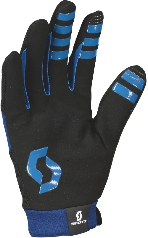 Scott Enduro Full Finger Cycling Gloves - Blue