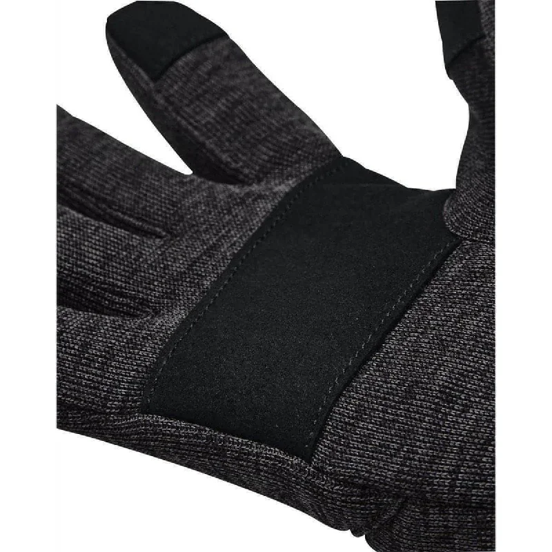 Under Armour Storm Fleece Mens Running Gloves - Black