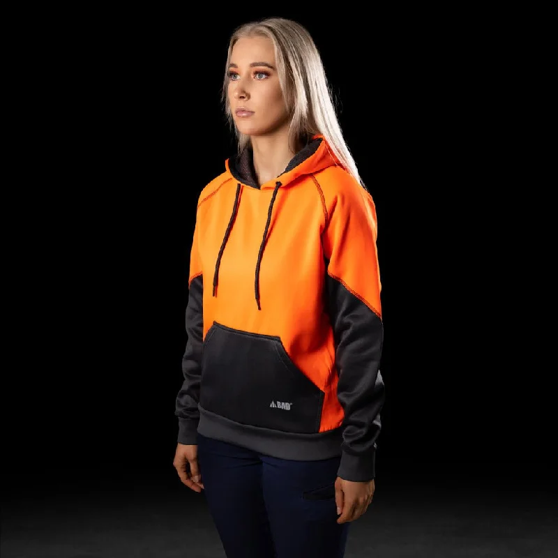 BAD WOMENS ESSENTIAL™ HI-VIS FLEECE HOODIE