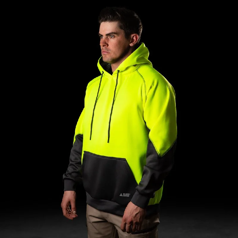 BAD ESSENTIAL™ HI-VIS FLEECE HOODIE