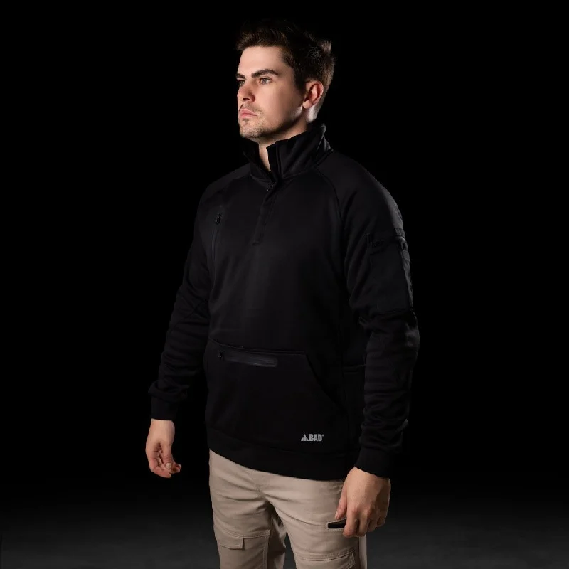 BAD WATERPROOF RAIN-DEFEND™ HI-VIS FLEECE 1/4 ZIP JUMPER