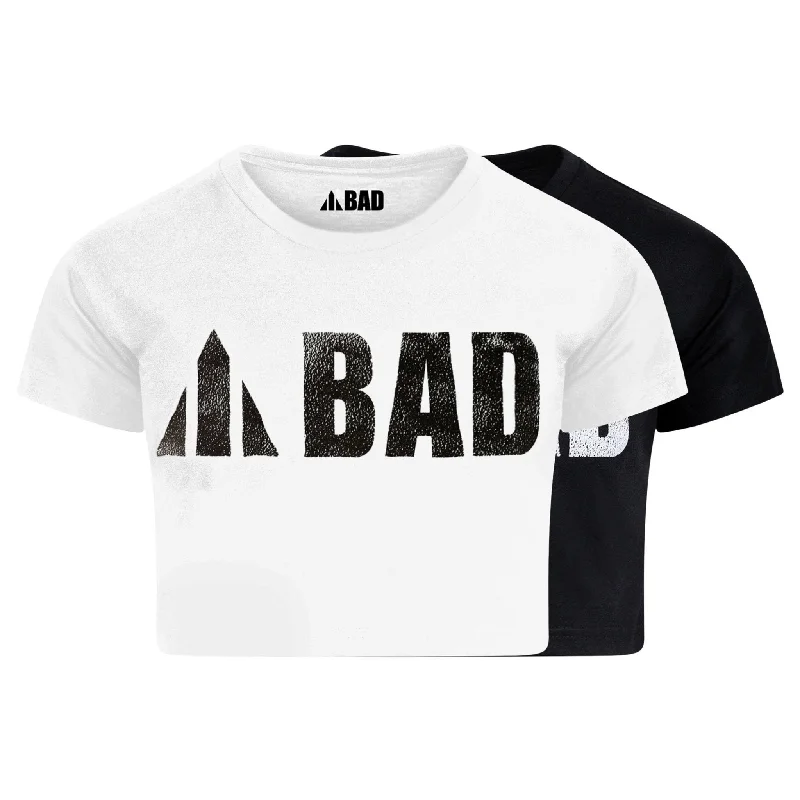 BAD® WOMEN'S TRADEMARK CROP S/S T-SHIRT