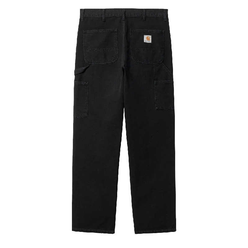 Carhartt WIP Single Knee Pant Black Aged Canvas