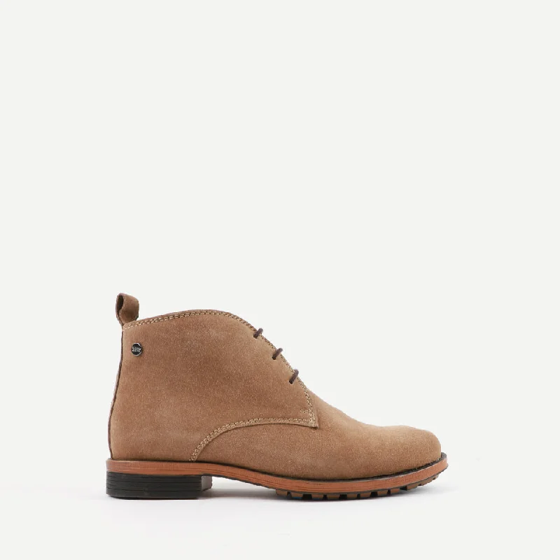 Men Solid Mid-Top Flat Chelsea Boots