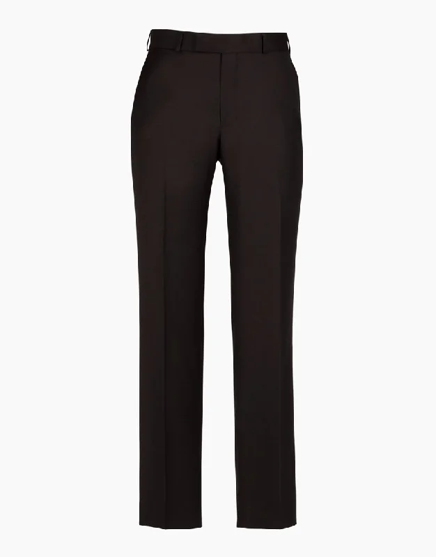 Lotus Black Twill Suit Trouser