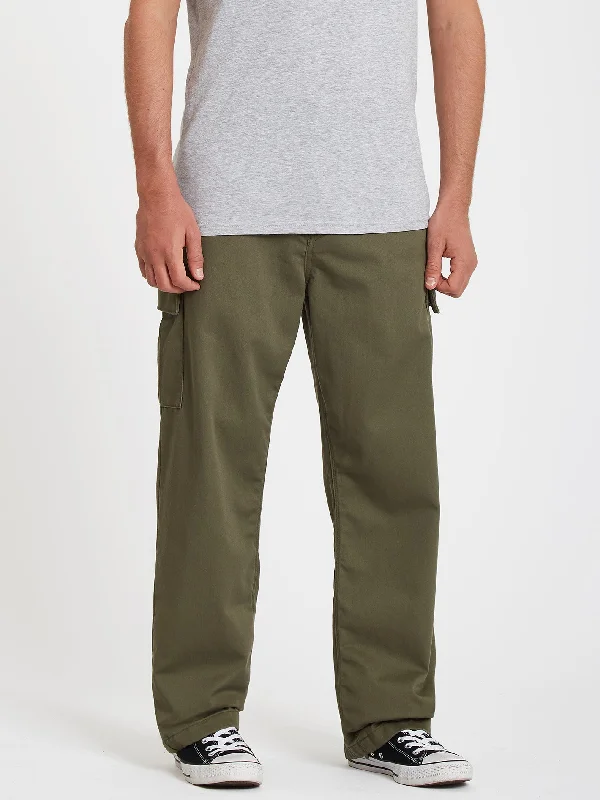 March Cargo Trousers - MILITARY